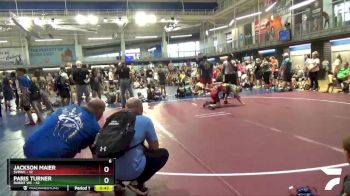 90 lbs Placement Matches (16 Team) - Paris Turner, Rabbit WC vs Jackson Maier, SVRWC