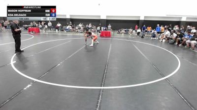 120 lbs Mason Hoffman, Oklahoma Red vs Koa DeLoach, Florida