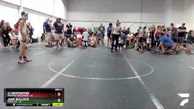 90 lbs Finals (2 Team) - Jake Bullock, Force WC vs JJ Whitmoyer, Prestige Worldwide