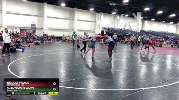 285 lbs Round 2 (16 Team) - Shantavous White, War Ready vs Nicolas Picaud, Team STL Blue