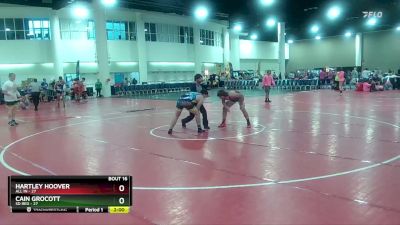 190 lbs Round 2 (16 Team) - Cain Grocott, SD Red vs Hartley Hoover, All In