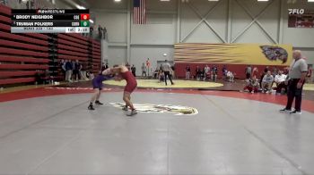133 lbs Semifinal - Brody Neighbor, Coe vs Truman Folkers, Cornell College