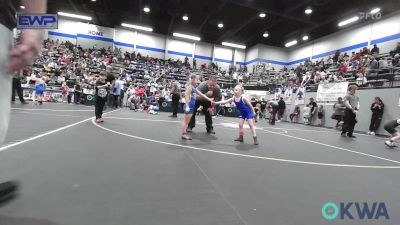 37/40 lbs Rr Rnd 3 - Esther Nealy, Berryhill Wrestling Club vs Ella Weldon, Noble Takedown Club