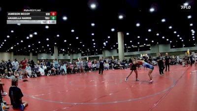 130 lbs Quarters & 1st Wb (16 Team) - Jameson McCoy, NC National Team vs Anabella Harris, TWA #1