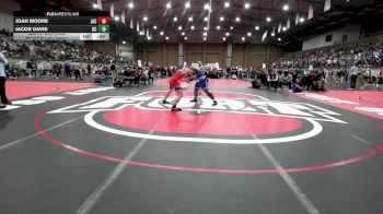 190D Quarterfinal - Joah Moore, Jackson vs Jacob Davis, Deer Creek