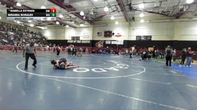 100 lbs Cons. Round 2 - Miranda Morales, Warren vs Isabella Estrada, Downey
