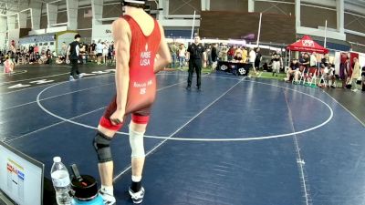 150 lbs Cons. Round 6 - Michael Kase, LAWC vs Michael Lopez, Black Fox Wrestling Academy