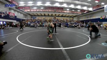 52 lbs Consi Of 8 #1 - Greysen Zukerman, Norman Grappling Club vs Kolt Lovelace, Clinton Youth Wrestling