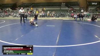 56 lbs Cons. Semi - Ryker Hall, DC Elite Wrestling vs Karsten Sommermeyer, Iowa