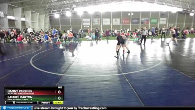 110 lbs Cons. Round 2 - Samuel Barton, Umpqua Wrestling Club vs Danny Paredes, Westlake Wrestling Club