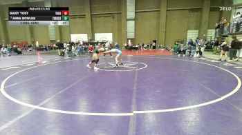 130 lbs Cons. Semi - Daisy Yost, Yukon vs Anna Bowles, Francis Howell