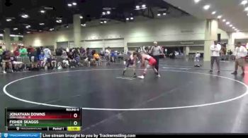 132 lbs Round 6 (10 Team) - Jonathan Downs, Iowa Gables vs Fisher Skaggs, STL White