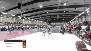 46 lbs Consolation - Jonah Martinez, Kingdom WC vs Isaac Estrada, Top Rank