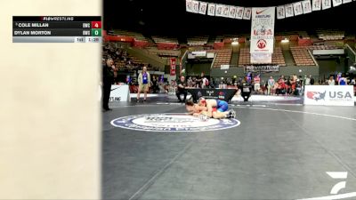 All Cadet Boys Freestyle Lower - 138 lbs Champ. Round 3 - Cole Millan, Delta Wrestling Club vs Dylan Morton, Brawlers Wrestling Club