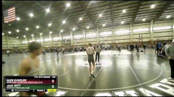 125 lbs Cons. Round 4 - Alex Kunzler, Bear River Junior High Wrestling Club vs Jack Witt, Wasatch Wrestling Club