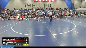 67 lbs Quarterfinal - Andrew Watson, Elite Wrestling vs Brooks Ashworth, Westlake