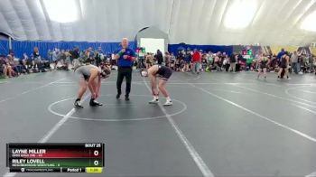 115 lbs Round 7 (8 Team) - Layne Miller, Ohio Gold 24k vs Riley Lovell, Neighborhood Wrestling