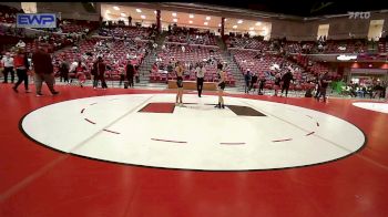 100 lbs Semifinal - Constance O'dell, Perry Girls Wrestling Club vs Lainey Marshall, Stillwater High School Girls