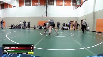 215 lbs Cons. Round 5 - Tyler Pasma, Elgin vs Hayden Butcher, Bucyrus