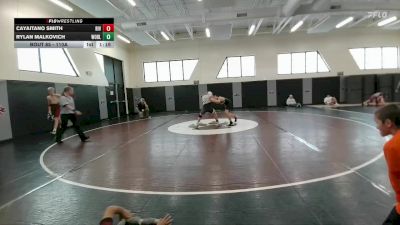 110A Champ. Round 1 - Rylan Malkovich, Worland Middle School vs Cayaitano Smith, Riverton Middle School