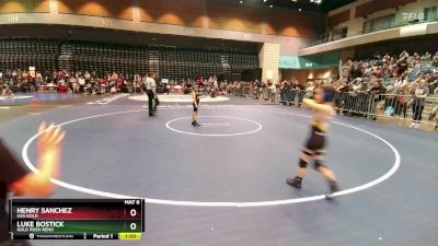 60-64 lbs Round 3 - Henry Sanchez, USA GOLD vs Luke Bostick, Gold Rush Reno