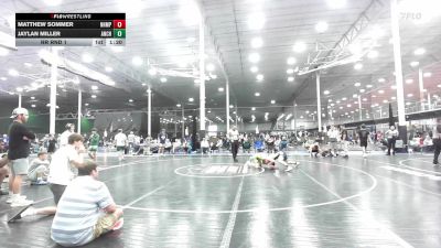 140 lbs Rr Rnd 1 - Matthew Sommer, Northampton - HS vs Jaylan Miller, Anchor Down - HS