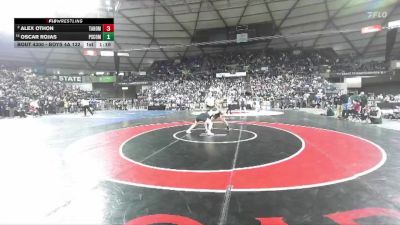Boys 4A 132 lbs Champ. Round 2 - Oscar Rojas, Pasco vs Alex Othon, Tahoma