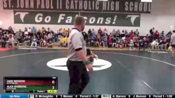 145 lbs 9th Place Match - Alex Barrere, Buckhorn vs Jake Benson, Scottsboro