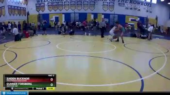 152 lbs Cons. Round 5 - Zaiden Bucknor, Hollywood Hooligans vs Gunner Forsberg, Westside WC