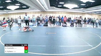 58 lbs Semifinal - Hendrix Fronhofer, Beat The Streets LA vs Easton Fujihara, Flow Academy HI