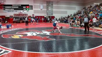 145 lbs Quarterfinal - Connor Peterson, Maple Grove vs Brock Guth, St. Peter