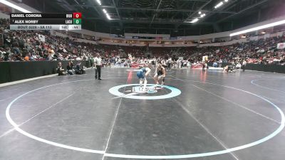 5A 113 lbs Cons. Round 2 - Alex Norby, La Cueva vs Daniel Corona, Rio Grande