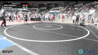58 lbs Consi Of 16 #2 - Monty Daugherty, Victory Youth Wrestling vs Brian Smith, Sperry Wrestling Club
