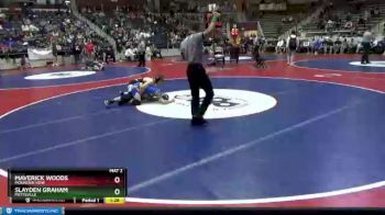 4A 138 lbs Quarterfinal - Slayden Graham, Pottsville vs Maverick Woods, Mountain View