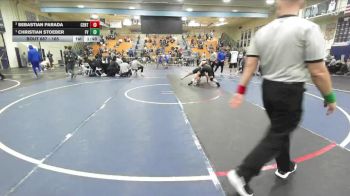 165 lbs 1st Place Match - Christian Stoeber, Fountain Valley vs Sebastian Parada, Centennial