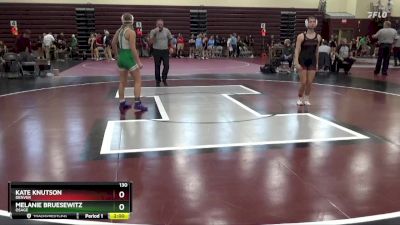 130 lbs Round 1 - Kate Knutson, Denver vs Melanie Bruesewitz, Osage
