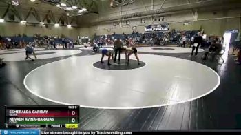 160 lbs Quarterfinal - Esmeralda Garibay, Selma vs Nevaeh Avina-Barajas, Clovis