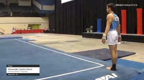 Alexander Castro Perez - Floor, Rowland Ballard- Kingwood - 2021 USA Gymnastics Development Program National Championships