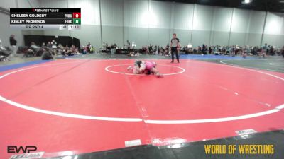 65 lbs Rr Rnd 4 - Chelsea Goldsby, POWA K-6 vs Kinley Pederson, Funky Singlets K-6