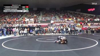 113 lbs Champ. Round 1 - Chance Wilderman, Frontenac Hs vs Dominic Sanchez, Ulysses