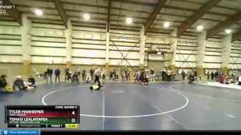 52 lbs Cons. Round 3 - Tyler Manheimer, West Jordan vs Tomasi Lealaitafea, Victory Wrestling Club