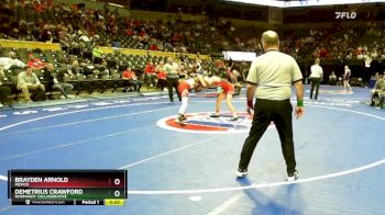 113 Class 2 lbs Cons. Round 1 - Demetrius Crawford, Normandy Collaborative vs Brayden Arnold, Mexico