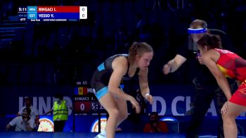 65 kg Semifinal - Irina Ringaci, MDA vs Viktoria Vesso, Est