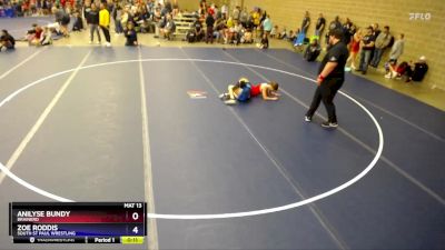 Round 3 - Anilyse Bundy, Brainerd vs Zoe Roddis, South St Paul Wrestling