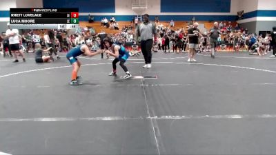 75 lbs Round 1 - Luca Moore, Legacy Elite Wrestling Club vs Rhett Lovelace, Legacy Elite Wrestling Club