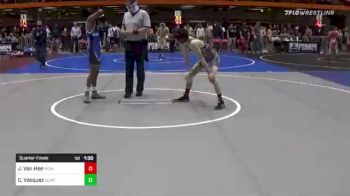 106 lbs Quarterfinal - Jared Van Hee, WCWC vs Cesar Vasquez, Sunnyside WC