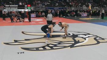 3rd Place Match - Oscar Kriegler, Papillion-LaVista South vs Rudy Rodriguez, Grand Island
