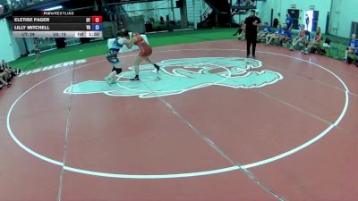 130 lbs Eletise Fager, Utah vs Lilly Mitchell, Virginia
