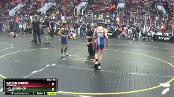 63 lbs Cons. Round 3 - Kayden Parker, Dewitt WC vs Hollis Bishop, Lawton