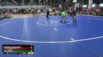 100 lbs Round 5 (8 Team) - Tristan Fauntleroy, I-64 ROADRUNNERS vs Eli Chesla, HEADHUNTERS WC